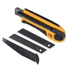 Dao rọc giấy 18mm có chỗ giữ lưỡi Kds G-15