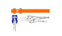 Kìm bấm chết mũi dài 9'' Wadfow WLP3109 chính hãng Wadfow