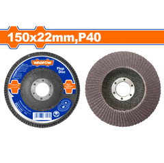 Nhám xếp nâu 150x22mm P40 Wadfow WYL3301