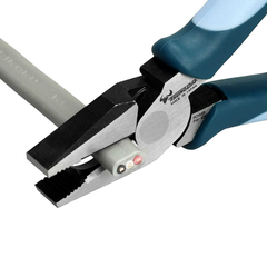 Kìm điện mũi bằng cán đàn hồi 190mm Tsunoda PW-103DG