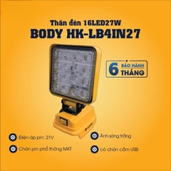 Thân đèn 16 led 27W Hukan HK-LB4IN27
