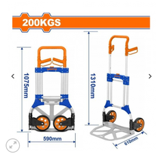 Xe đẩy tay có thể gập lại 200kg Wadfow WWB9A20