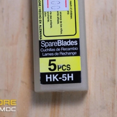 Lưỡi dao rọc giấy dạng móc 18mm KDS HK-5H kéo dây