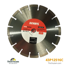 Lưỡi cắt Đá/ Bê tông 125*16 Senka 43P12516C