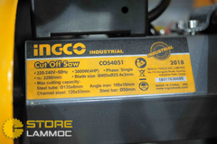 Máy cắt sắt bàn 3.0KW đĩa 405mm motor từ điện 1 pha Ingco COS4051