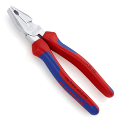 Kìm đa năng lưỡi cắt HRC 63, mạ chrome 180mm Knipex 02 05 180