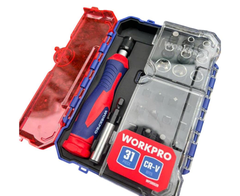 Bộ tua vít tự động 38 chi tiết Workpro WP200539