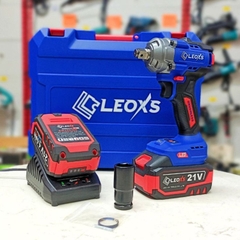 Máy bắn bu lông pin M21v 550Nm LEOXS LXS-IW550PRO-CB (2 pin + 1 sạc)