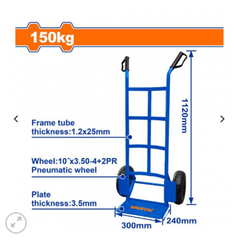 Xe đẩy tay 150kg Wadfow WWB2121