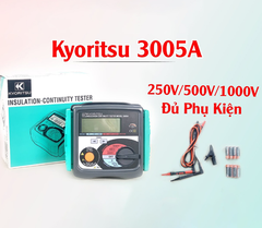Thiết bị đo điện trở cách điện KYORITSU 3005A