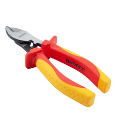 Kìm cắt cáp cách điện 1000V VDE bằng thép Cr-V 6inch 160mm Brosco B50074