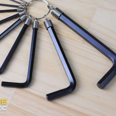 Bộ lục giác thẳng 10 cây Stanley 69-213