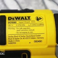 Thân Máy bắn bu lông pin Dewalt DCF880N 18V