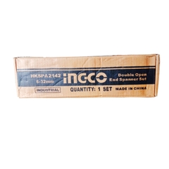 6-32mm Bộ cờ lê hai đầu miệng 12 chi tiết INGCO HKSPA2142