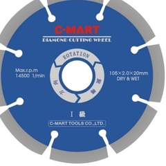 Lưỡi cắt gạch khô ướt  1T Cmart CMLC