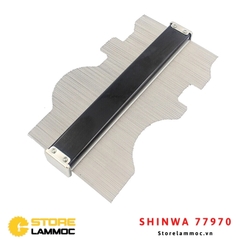 Thước đo góc dưỡng đo hình dạng 150mm Shinwa 77970