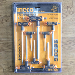 Bộ lục giác chữ T thẳng từ 2-10mm Ingco HHKT8082