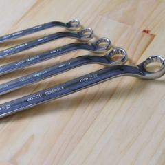 Cờ lê hai đầu vòng 21x23mm, 22x24mm, 23x26mm Sata 42208, 42209, 42210