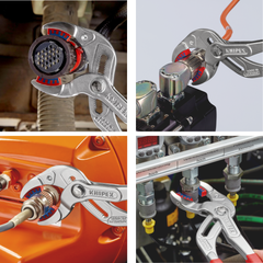 Kìm mở ống siphon Ø10 - 75mm mạ chrome Knipex 8113250