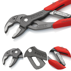 Kìm mỏ quạ Ø32mm, 250mm có thanh khóa Knipex 8501250