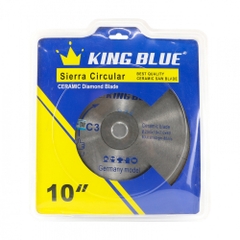 Lưỡi cắt đá marble bóng kính 250mm KingBlue C3-250R 250x60x2.0x10L