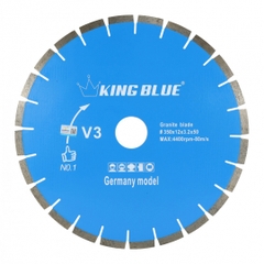 Lưỡi cắt đá granite 350mm Kingblue V3-350x50x3.2x12R