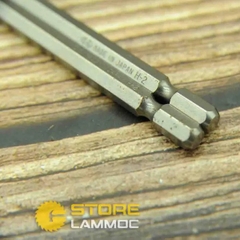 Mũi bắn vít 2 đầu 4 cạnh 2x150mm thay thế Sunflag 13-BSB