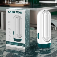Đèn pin Led sạc tích điện 3W Akko Star 03692