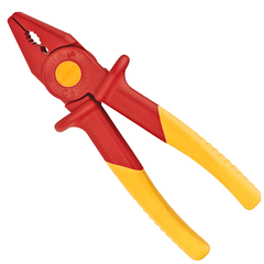 Kìm nhựa đa năng cách điện 1000V, chống đoản mạch Knipex 986201