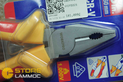 Kìm tổng hợp cách điện  6inches/160mm Workpro W095008