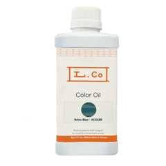 Retro Blue - Dầu màu lau gỗ L.Co màu Retro Blue