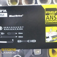 Bộ cần và đầu tuýp cao cấp 23 chi tiết Stanley STMT74726-8C