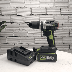 Máy khoan cầm tay 20V (Bộ 1 pin 4Ah +  1 sạc) Worx WU369.14.2B