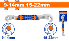 Cờ lê đa năng 2 đầu 9-14mm và 15-22mm Wadfow WUW1101
