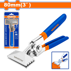 Kìm kẹp tấm kim loại dẹp mỏ thẳng 3inch Wadfow WZB8001