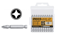 PH3x50mm Bộ mũi bắn vít bake 4 cạnh 10 mũi Ingco SDB11PH323