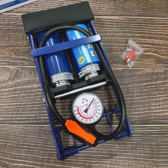 Bơm đạp hai ống Cmart  L0002