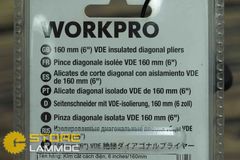 Kìm cắt cách điện  6inches/160mm Workpro  W095007