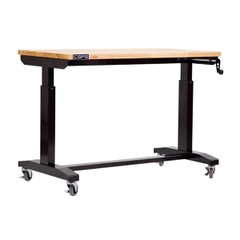 Bàn dụng cụ cao cấp nâng bằng cơ, có bánh xe 132cm CSPS-BDC VNLT132XDB12