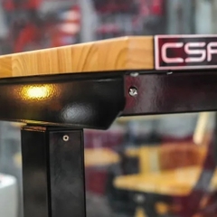 Bàn dụng cụ cao cấp nâng bằng cơ, có bánh xe 132cm CSPS-BDC VNLT132XDB12