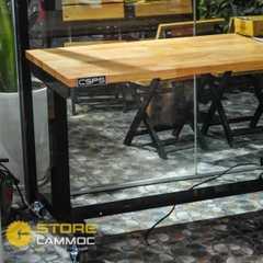 Bàn dụng cụ cao cấp nâng bằng cơ, có bánh xe 117cm CSPS-BDC VNLT117XDB12