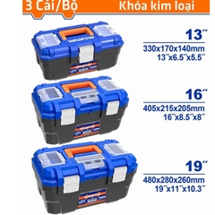 Bộ 3 hộp nhựa đựng dụng cụ 13