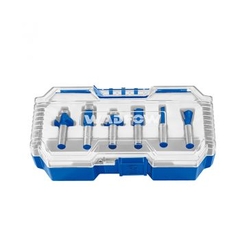 Bộ 6 mũi phay gỗ 6mm Wadfow WRKSR0108