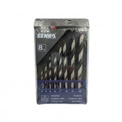 Bộ 8 mũi khoan gỗ chui tròn từ 3,4,5,6,7,8,9,10mm Senka SK-8BP