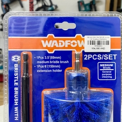 Bộ bàn chải tròn 360 độ và cán nối Wadfow WND2404