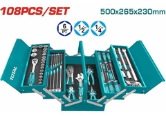 Bộ đồ nghề sửa chữa xe máy 108 chi tiết Total THTCS121081