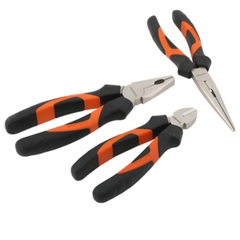 Bộ kìm 3 cái (kìm điện-cắt-nhọn) Kendo 85101