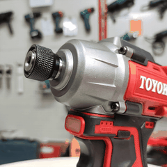 Máy bắn vít pin 16v lực 150Nm không chổi than Toyoko T16150-4F