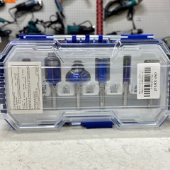 Bộ mũi phay gỗ cốt 12mm 6 chi tiết Wadfow WRKSR0112