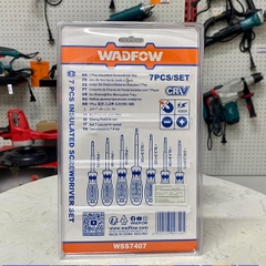 Bộ tua vít 7 cây dẹp và bake cách điện Wadfow WSS7407